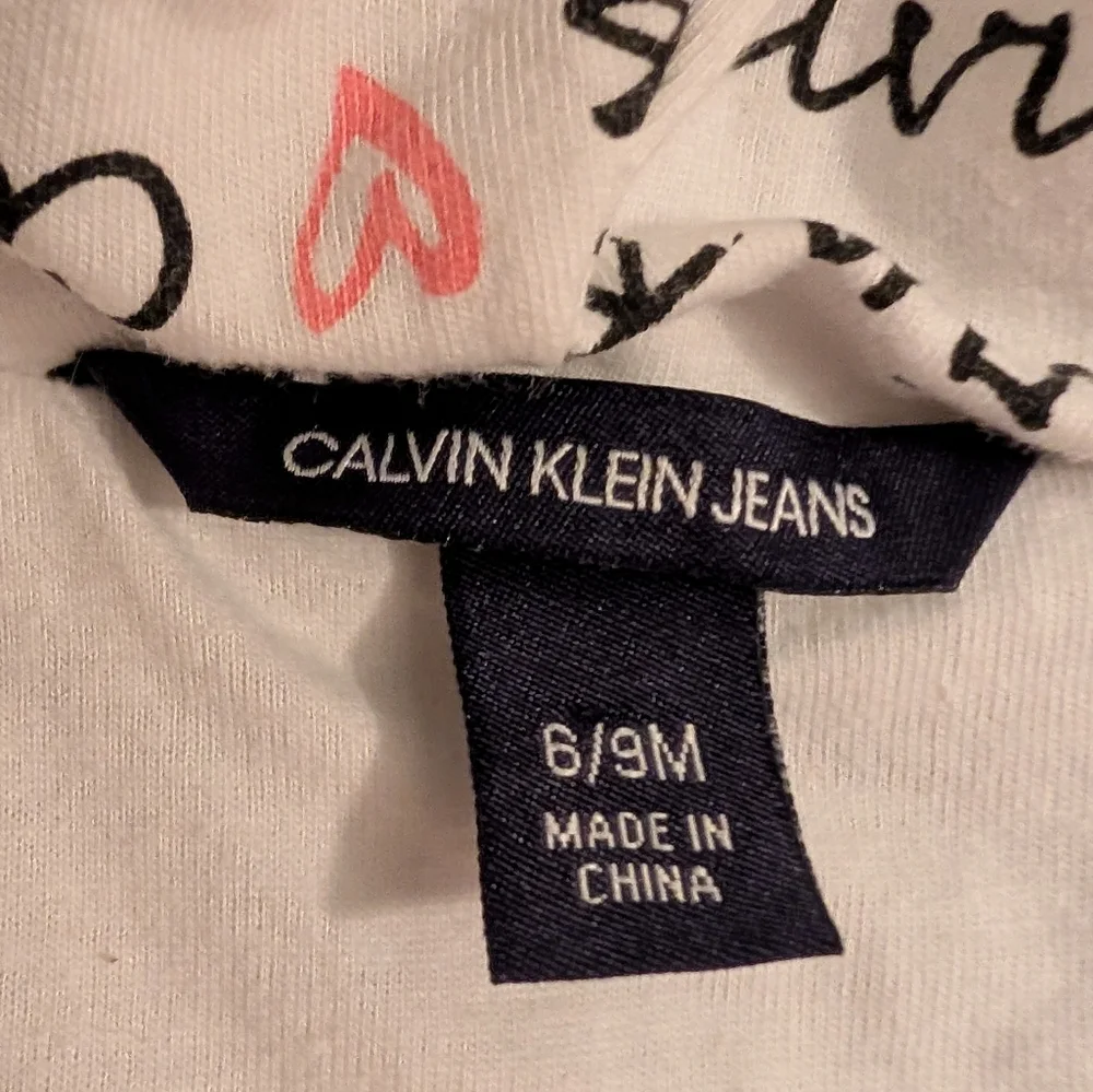 Calvin Klein Snowsuit In White Size 6-9 Months